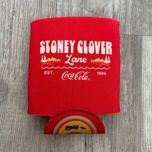 Stoney Clover Lane x Coca Cola red drink koozie